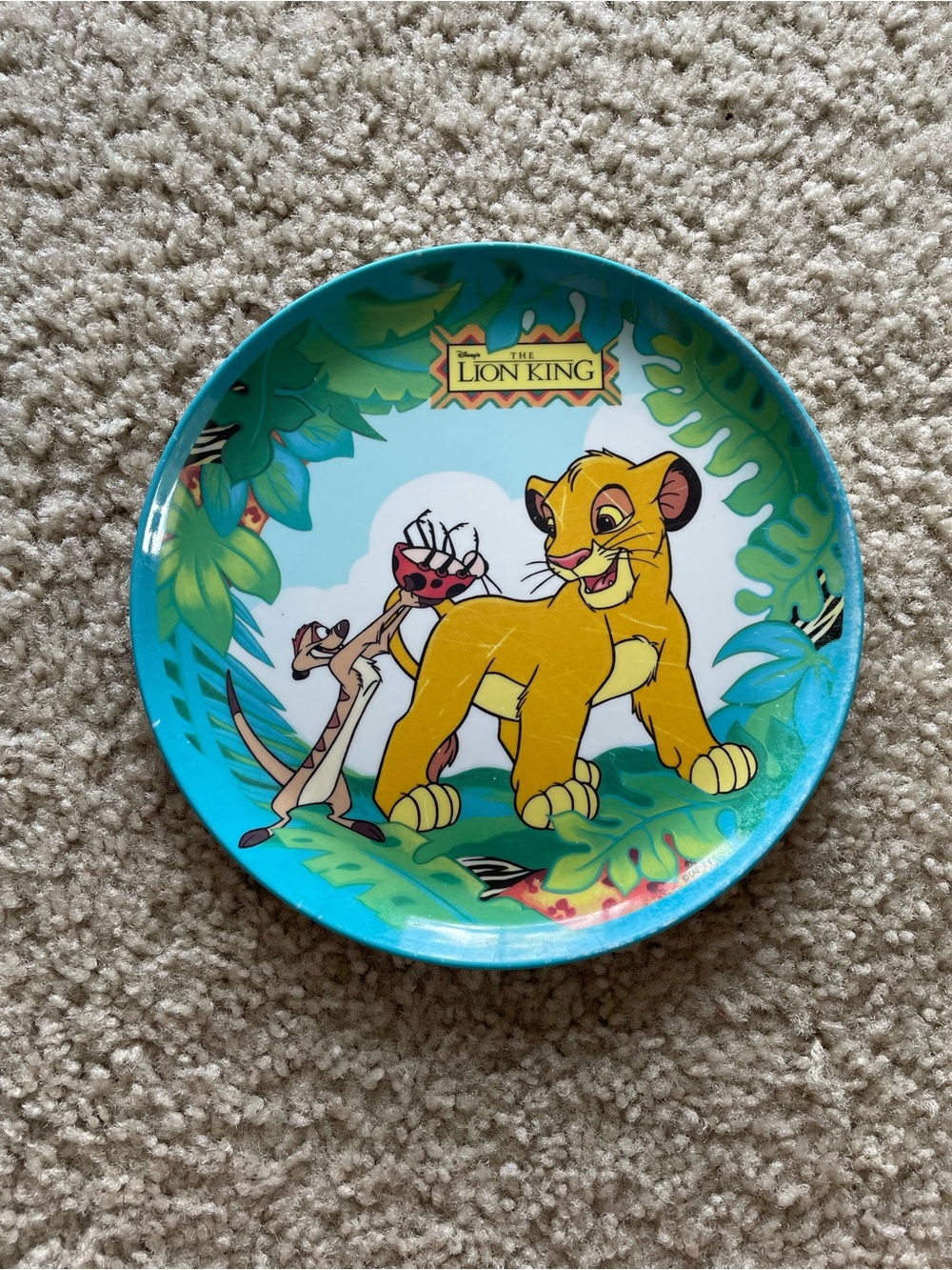 Disney The Lion King Kids Plate